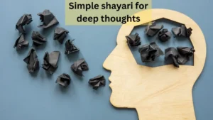 simple shayari for deep thoughts