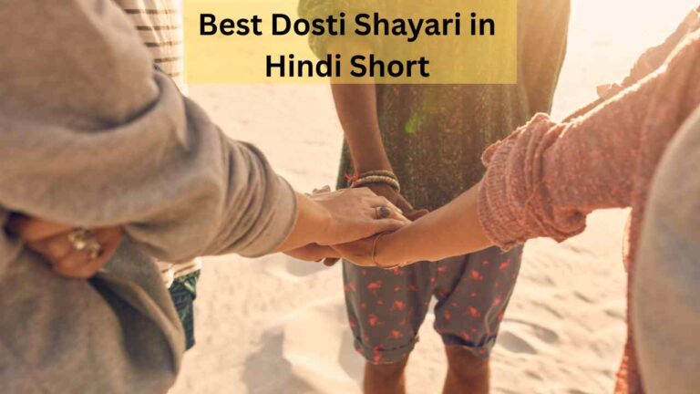 best dosti shayari in hindi short